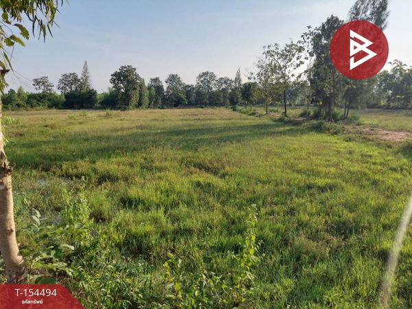 Empty land for sale, 16 rai 2 ngan 39.2 sq m, Ang Hin Subdistrict, Pak Tho District, Ratchaburi Province, next to a water canal.