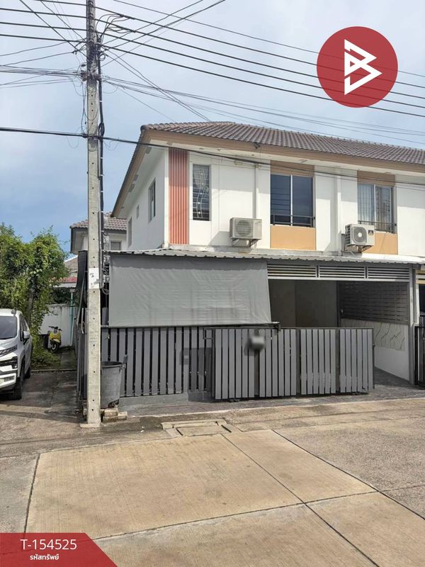 Townhouse for sale Pruksa Village 77/1 Suksawat-Kanchanaphisek Phra Samut Chedi, Samut Prakan
