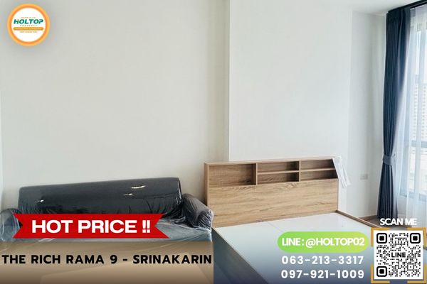 #R10969 Condo for rent The Rich Rama 9 - Srinakarin.