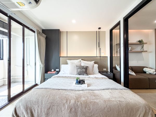 Spacious condo, Ratchada, newly renovated
