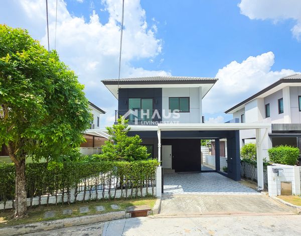 ✨ ถูกที่สุด หน้าบ้านไม่ชนใคร พร้อมห้องนอนผู้สูงอายุและชั้นสองมีห้องน้ำในตัวทุกห้อง 🔥 ขายบ้านเดี่ยว เซนโทร ราชพฤกษ์ - สวนผัก 🔥 Centro Ratchapruek - Suanpak / 4 ห้องนอน #HBGK106 