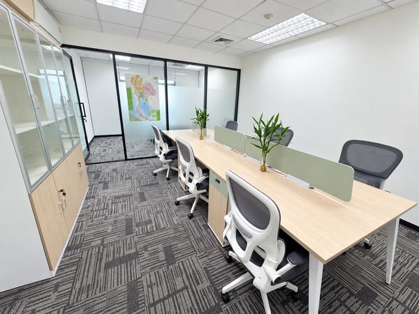ให้เช่า OK Space @KPN Tower พระราม 9 41ตรม พื้นที่สำนักงานตกแต่งพร้อมเฟอร์นิเจอร์ ใกล้ MRT พระราม 9 เซ็นทรัล พระราม 9
