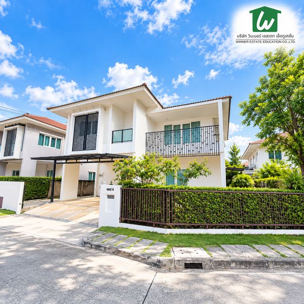 🏡🌿 ให้เช่าบ้านเดี่ยวหลังมุม สวนญี่ปุ่นส่วนตัว บ้านสไตล์ Muji! ✨ บุราสิริ ท่าข้าม–พระราม 2 (Burasiri) บ้านรีโนเวทใหม่ บรรยากาศรีสอร์ต ใกล้วงแหวนกาญจนาภิเษก 💰 ค่าเช่าเพียง 39,000 บาท/เดือน