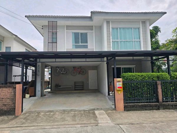 ✨ บ้านเดี่ยวเฟอร์นิเจอร์ครบ พร้อมเข้าอยู่ ทำเลดี ใกล้โรงเรียนนานาชาติ Ascot