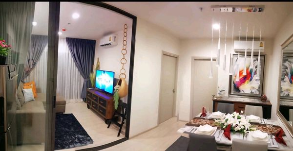 ✨🚇 Fully decorated room, full built-ins, beautiful view, Sukhumvit location, convenient travel, close to BTS Phra Khanong, only 600 meters, ready to move in!