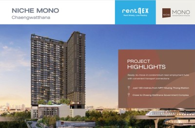 💰 Condo for sale with existing tenant, receiving rental income of 12,800 THB/month. Estimated return on investment: approximately 7.0% per year.