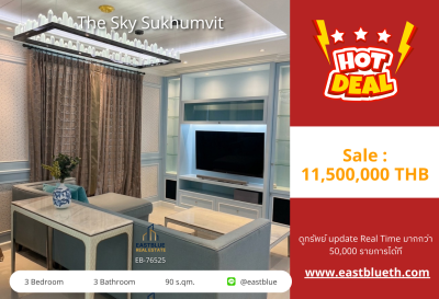 Experience Elevated Living at The Sky Sukhumvit 🏙️