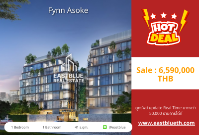 Fynn Asoke Condo: 1 Bed, 1 Bath for Sale in Khlong Toei, Bangkok! 🌟