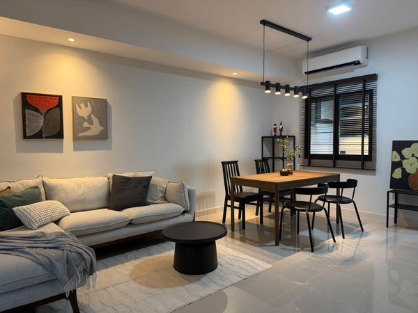 ให้เช่า   ทาวน์โฮม 2 ชั้น Pleno Sukhumvit Bangna 2 บ้านสวย เฟอร์ครบ พร้อมเข้าอยู่