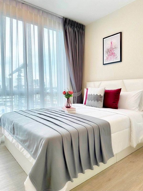 Condo for rent, The Sky Sukhumvit (THE SKY SUKHUMVIT), size 30 square meters, 6th floor, next to BTS Udomsuk, Bangna Nuea Subdistrict, Bangna District, Bangkok.