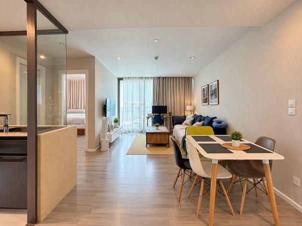 ขายราคาพิเศษ กู้ได้เกิน! The Room Sukhumvit 69 ห้องมุม 2 ห้องนอน ใกล้ BTS พระโขนง เพียง 120 เมตร