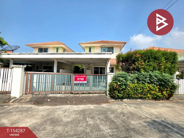 Semi-detached house for sale, Ploen View Mountain Village, Sriracha, Chonburi.