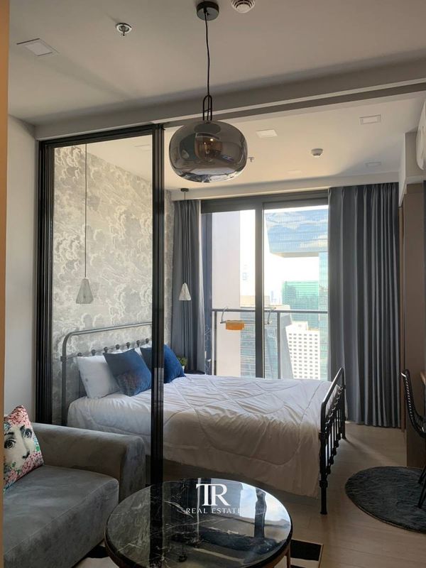 🔥 For sale and rent One9Five Asoke - Rama 9 | Rent 21,000 baht/month | Sale price 5.35 million baht | 1 bedroom 27 sq m. | 33rd floor, Building A | Near MRT Rama 9 | UE0098 | Line @944hjngx 