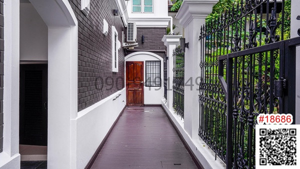 Townhome for rent, 4 and a half floors, Baan Rama 4, near MRT Lumpini Station. – รูปที่ 3