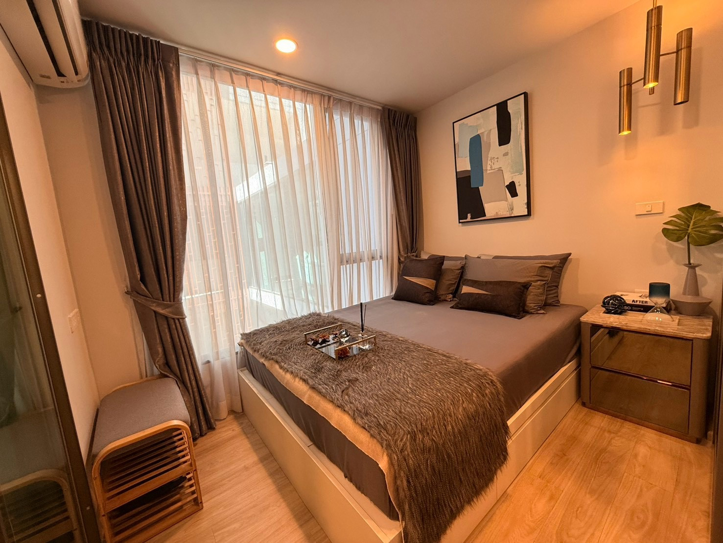 ให้ เช่า เอสคิว สุขุมวิท 101/1 ESQUE Sukhumvit 101/1 1ห้องนอน 1ห้องน้ำ