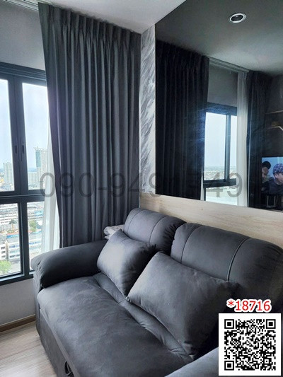 Condo for rent, The Tree Hua Mak, 20th floor, Building C, near The Mall Bang Kapi. – รูปที่ 3