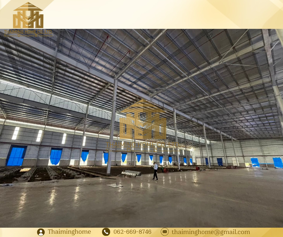 Factory/warehouse/warehouse for rent, 6,672.38 sq m., purple area, Bang Sao Thong, Bang Na KM 23, near Suvarnabhumi Airport (TW8-33326) – รูปที่ 3
