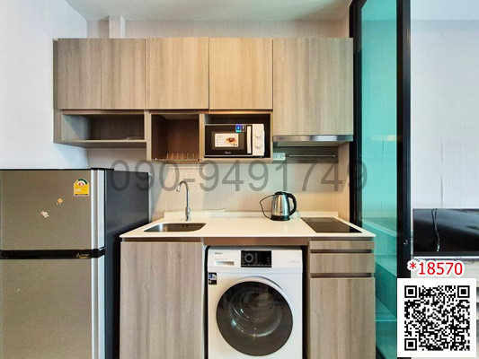 เช่า คอนโด KnightsBridge Collage รามคำแหง 1 ห้องนอน ชั้น 19 ใกล้ MRT หัวหมาก  – รูปที่ 4