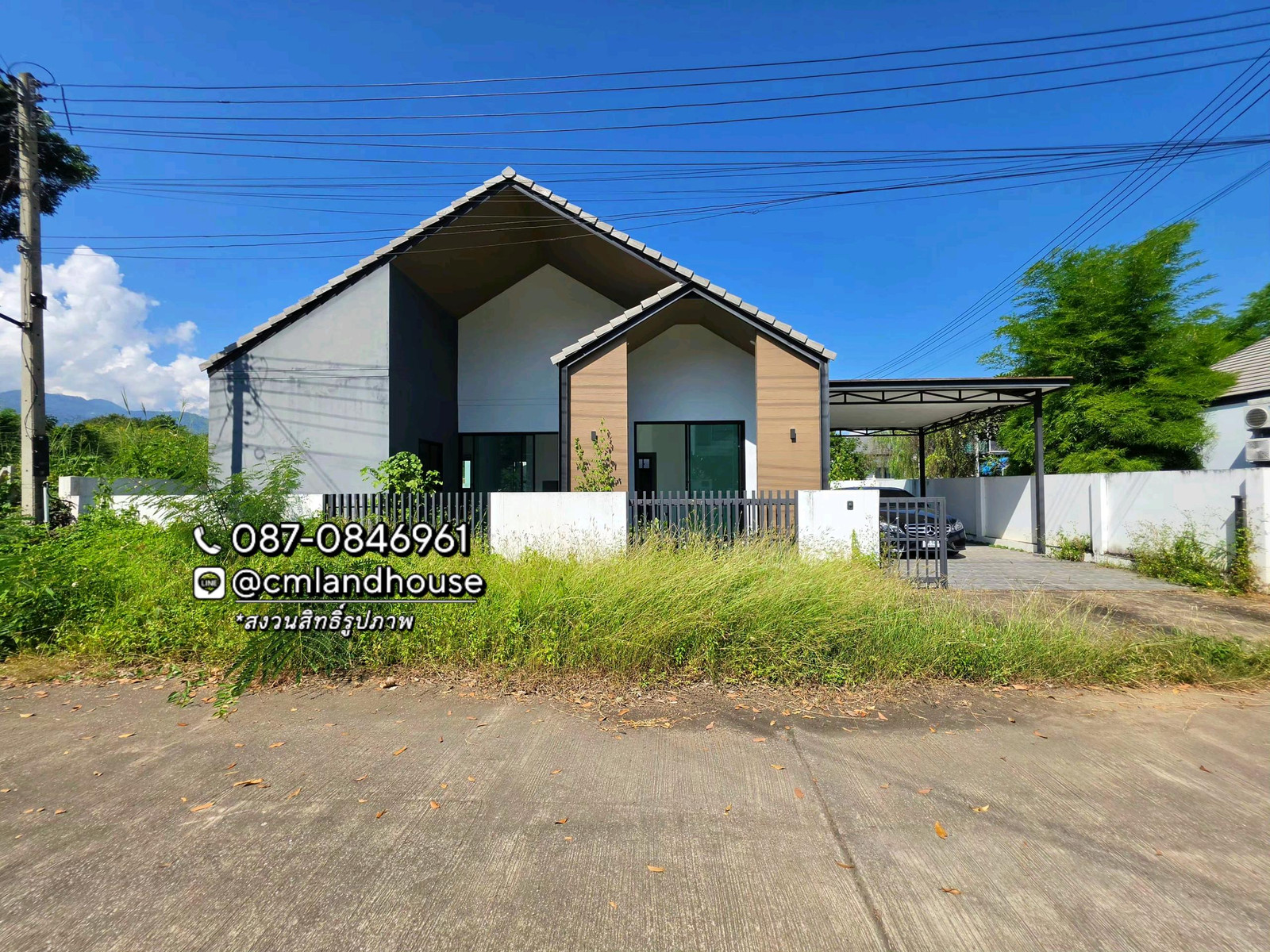 Beautiful house, 3 bedrooms, Don Kaeo intersection, Mae Rim district, near the city 9 km., near Nakornping Hospital 4 km., Government Center 7 km. Selling cheaply below cost. – รูปที่ 2