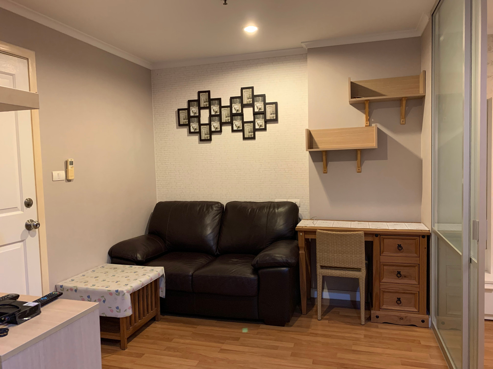 🌳 For rent at Lumpini Place Ratchayothin, size 28 sq m, 1 bedroom, Building C, High floor, City view, please contact to view the room at 0955498236