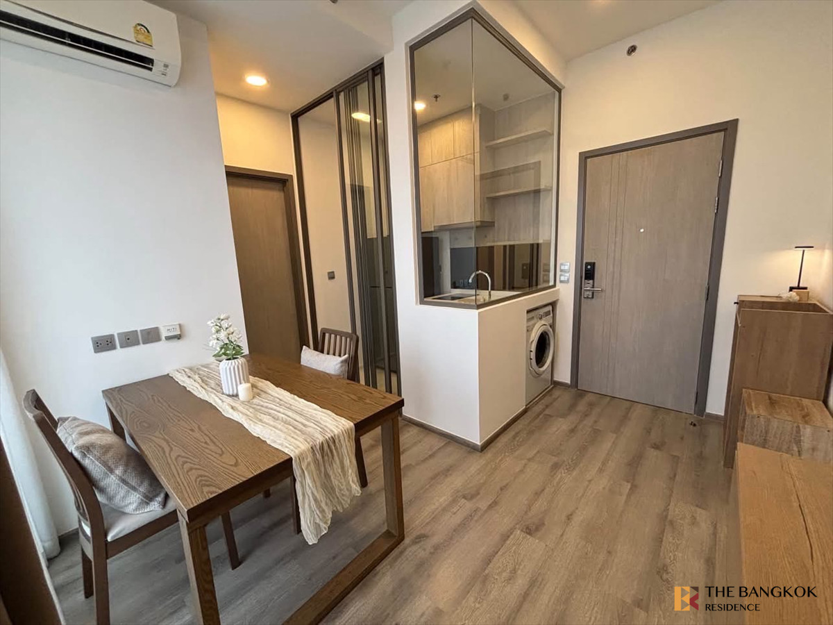 🌃 High-rise city views wide open! 🌿 MITI CHIVA KASET STATION | next to BTS Kaset 150 meters [Light]