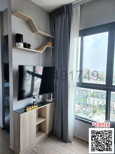 Condo for rent, The Tree Hua Mak, 20th floor, Building C, near The Mall Bang Kapi. – รูปที่ 2