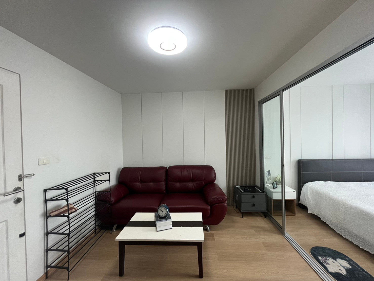 [For rent] dcondo Rattanathibet – Building F, 5th floor, beautiful room, new appliances, whole set. Just carry your bags and move in! 🏢✨