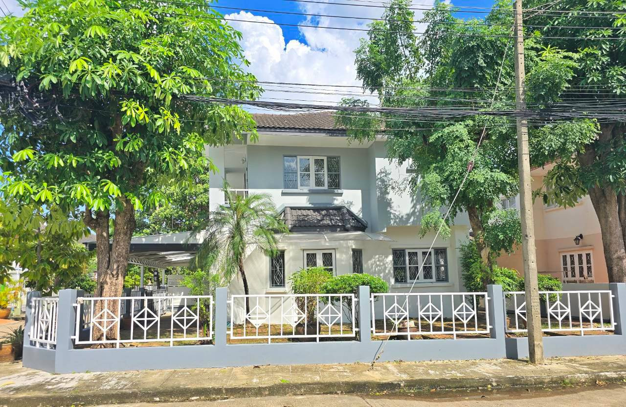 📌Posted by the  himself📌 2-storey detached house, corner house, 3 bedrooms, 3 bathrooms, only 15 minutes from Mahidol Salaya. – รูปที่ 4