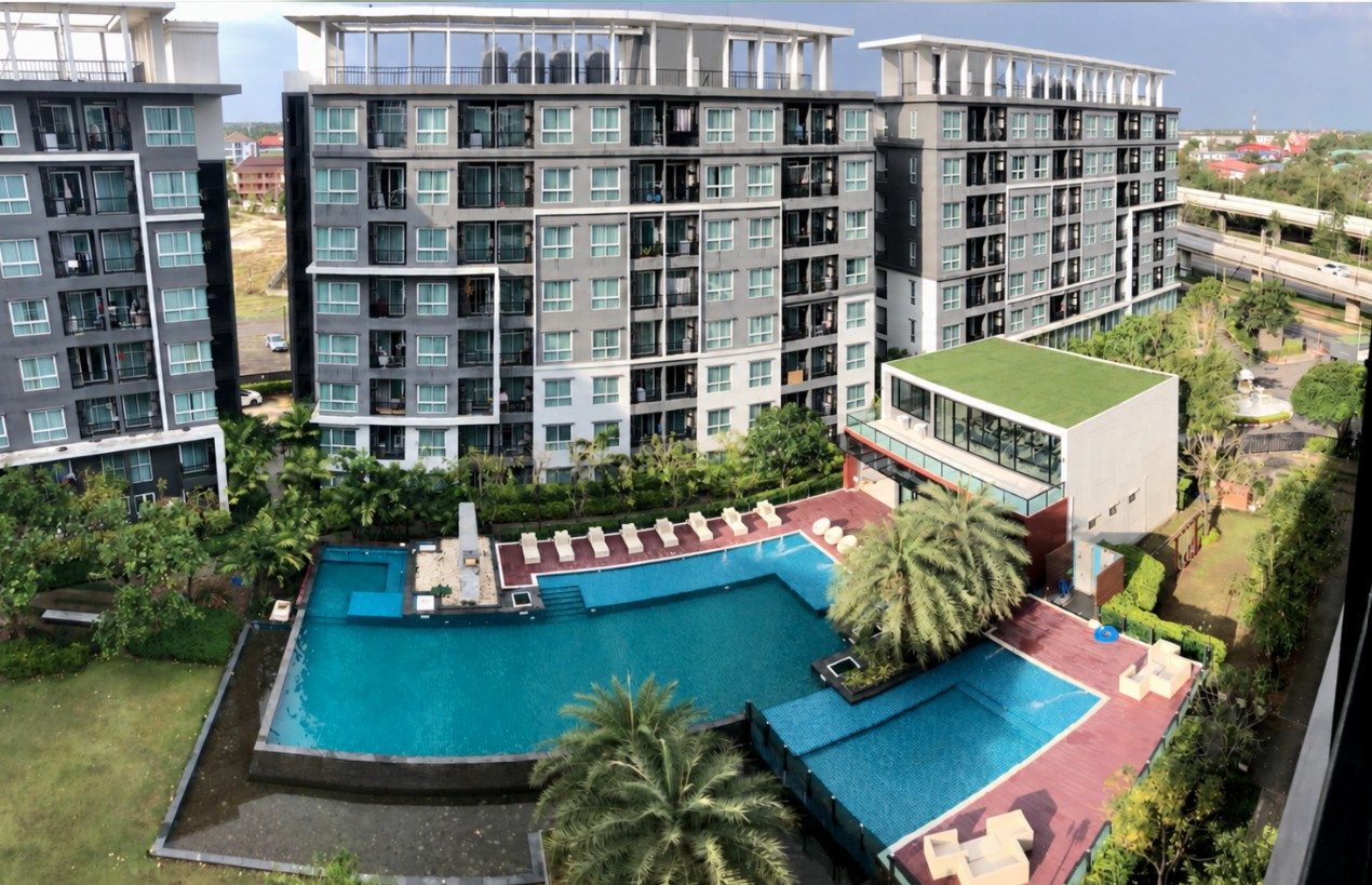 Condo for Sale – The Change Relax, Korat | 8th Floor | Pool View | Fully Furnished