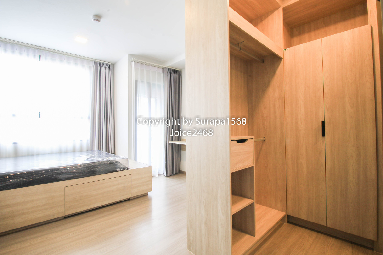 Condo for rent, The Move Bang Wa, Phetkasem, Kanlapaphruek, Sathorn, Bang Khae, fully furnished, ready to move in, studio room 24.5 sq m, 6th, 8th floor, new room, never lived in. Near MRT, BTS Bang Wa station. – รูปที่ 3