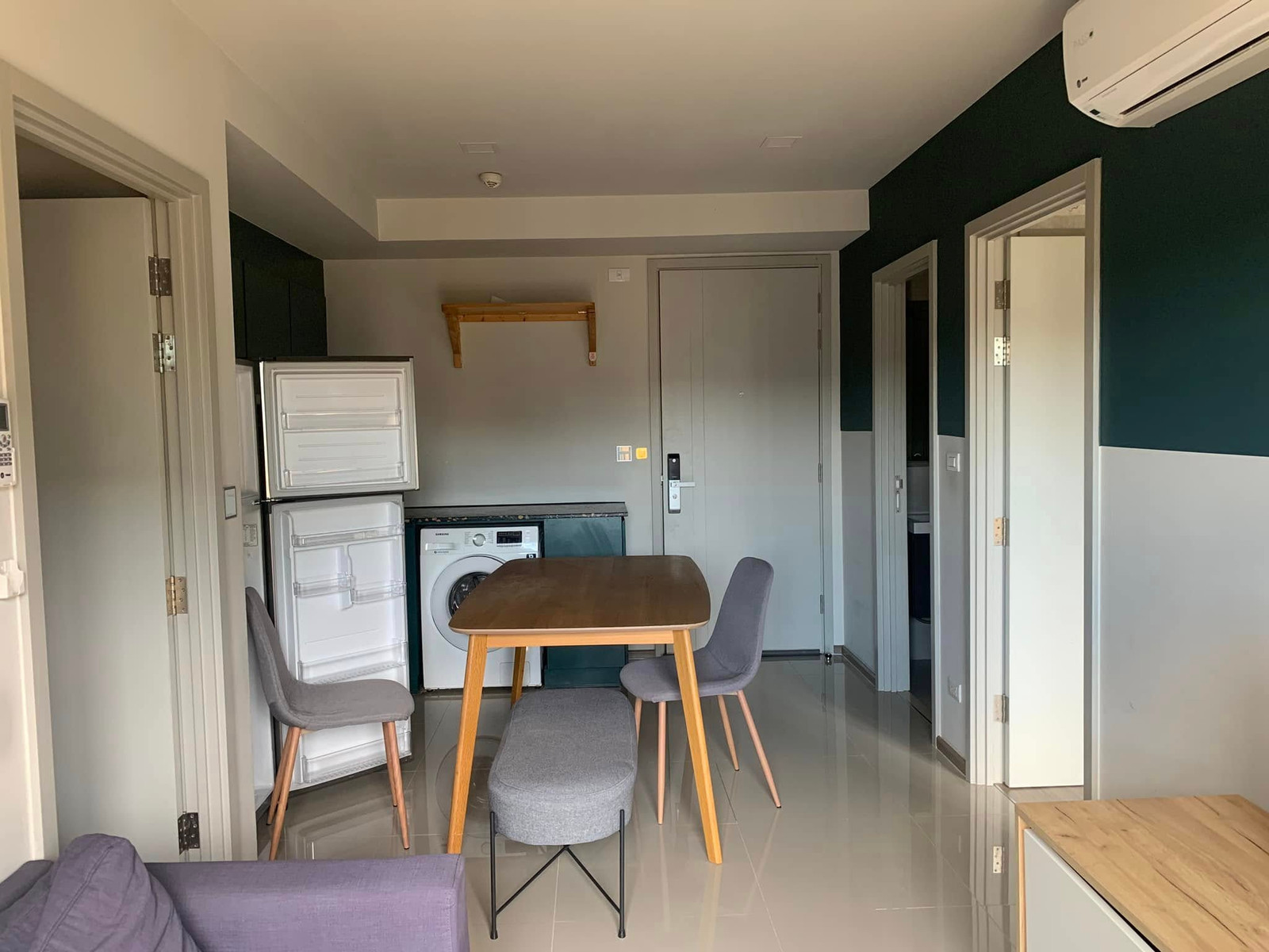 🏡 ให้เช่า THE BASE SUKHUMVIT 50 l BTS อ่อนนุช 🛏️ ห้อง 2 ห้องนอน 2 ห้องน้ำ 💰 ค่าเช่า 25,000 บาท/เดือน ขนาด 46 ตร.ม. – รูปที่ 4