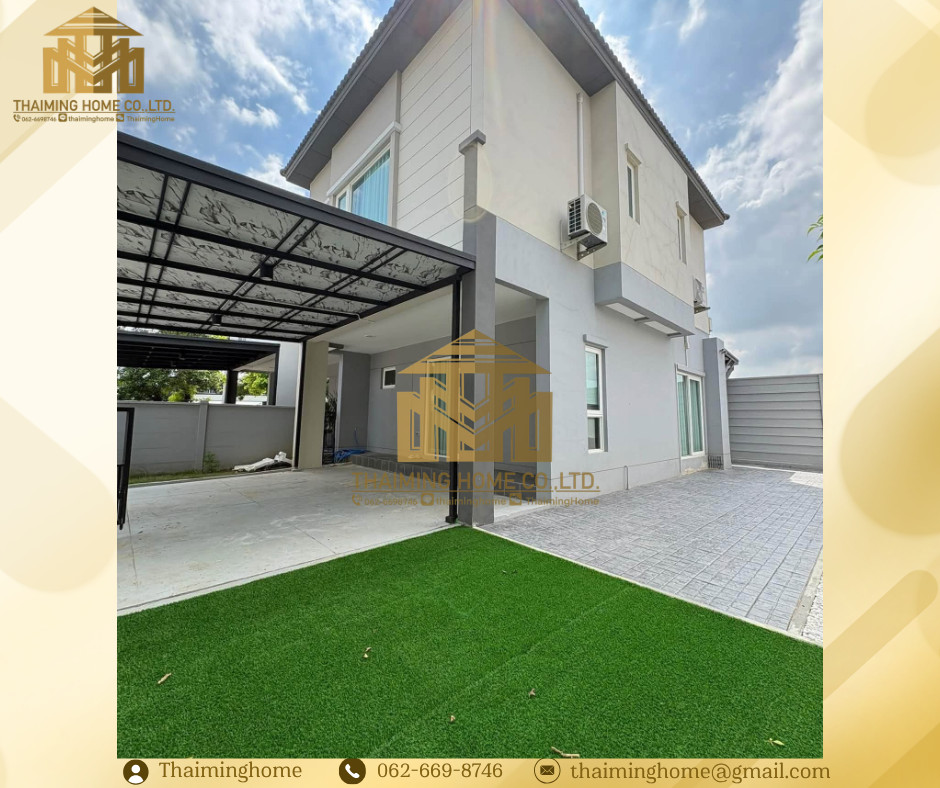 ให้เช่าบ้านแฝด 3 ห้องนอน 3 ห้องน้ำ ขนาด 145 ตรม. Grande Pleno Mega Bangna (TH6-4526）