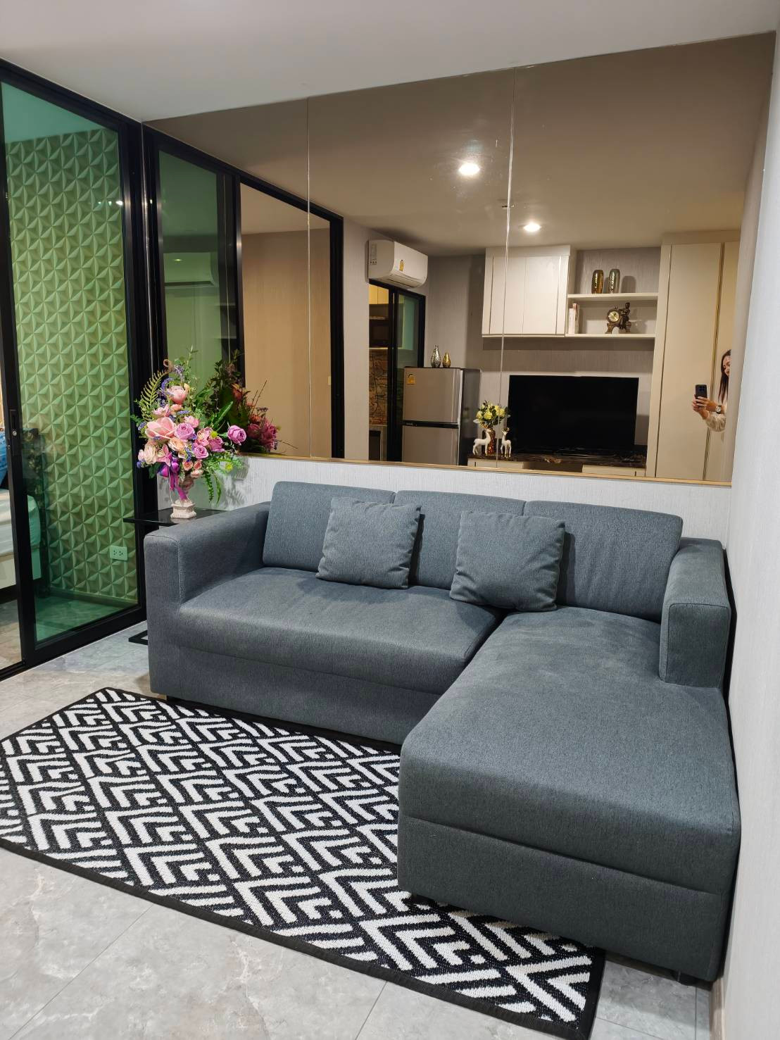 ให้เช่า Reach Condo พหลโยธิน52 สะพานใหม่ ห้องสวย – รูปที่ 3