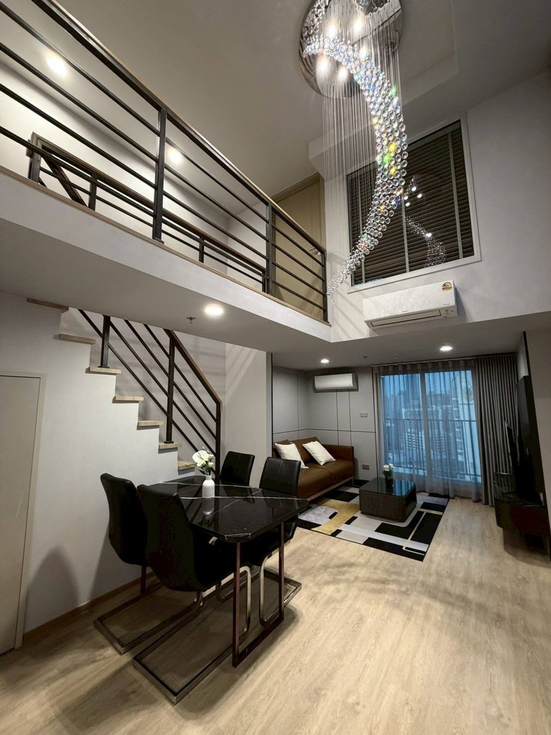 ST857/Condo for rent Culture Chula (Culture Chula), 23rd floor, unit 59 sq m, 2 bedrooms, Lumpini Park view. Potential location on Rama 4 Road, near BTS Saladaeng, only 290 meters, and MRT Samyan. – รูปที่ 2