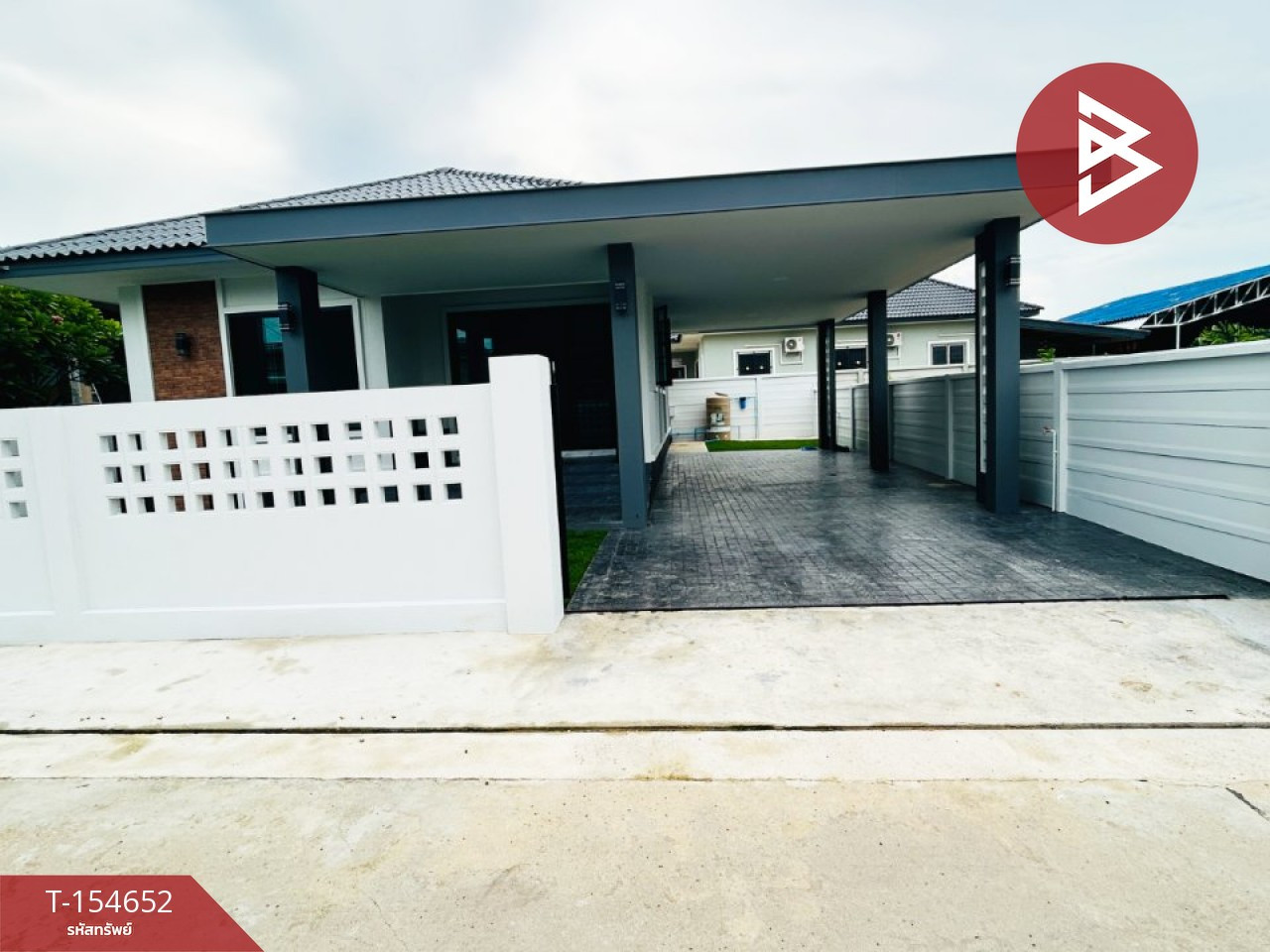 Single-storey detached house for sale, area 61.1 sq m, Photharam, Ratchaburi. – รูปที่ 2