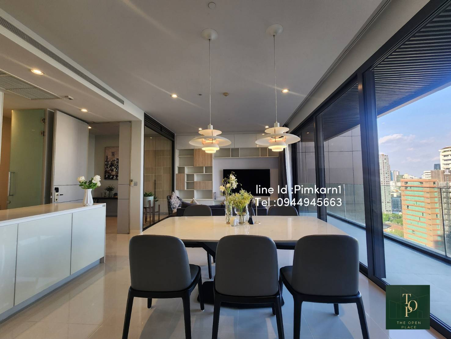 Vittorio Sukhumvit 39 <<2 Bedrooms For Rent>>📍Location: Sukhumvit 39 ( 200m. to BTS Phrom Phong ) :Fully Furnished