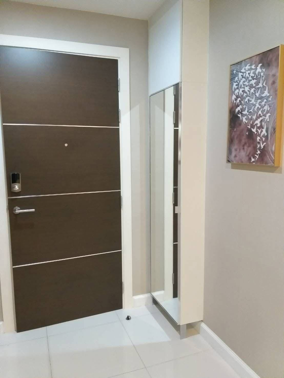 ***For rent, The Metropolis Samrong Condominium (next to BTS Samrong), studio, 1 bathroom, 28 sq m, 15th floor, Building A, fully furnished, ready to move in, rent 10,000 baht/month. – รูปที่ 3