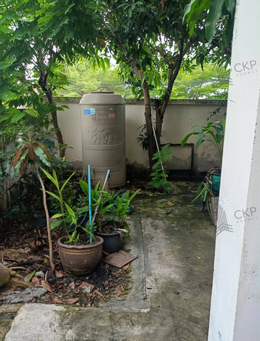 L260164 | 2-story house for sale in Omthana 1 Village, Sai Noi, Nonthaburi. This corner unit sits on a 54.5 sq. wah plot, located right next to a playground in a pleasant, leafy environment with ample space for relaxation around the house. – รูปที่ 4