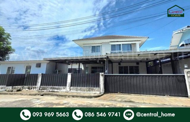 Single house 83.4 square meters, Perfect Park Rangsit, ready to move in, largest and cheapest in the project.