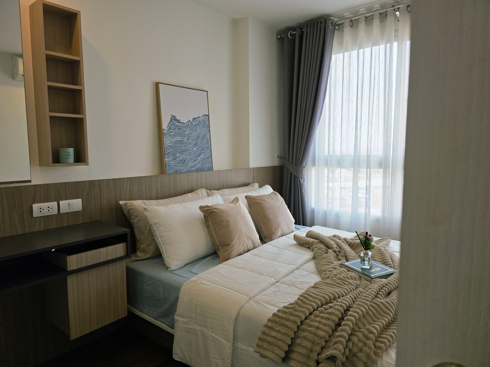 🔥 ห้องสวยสัดส่วนดี 1 Bed Couple 30.5 ตร.ม. U Delight รัชวิภา ตกแต่งพร้อมเข้าอยู่ ใกล้ BTS วัดเสมียนนารี!
