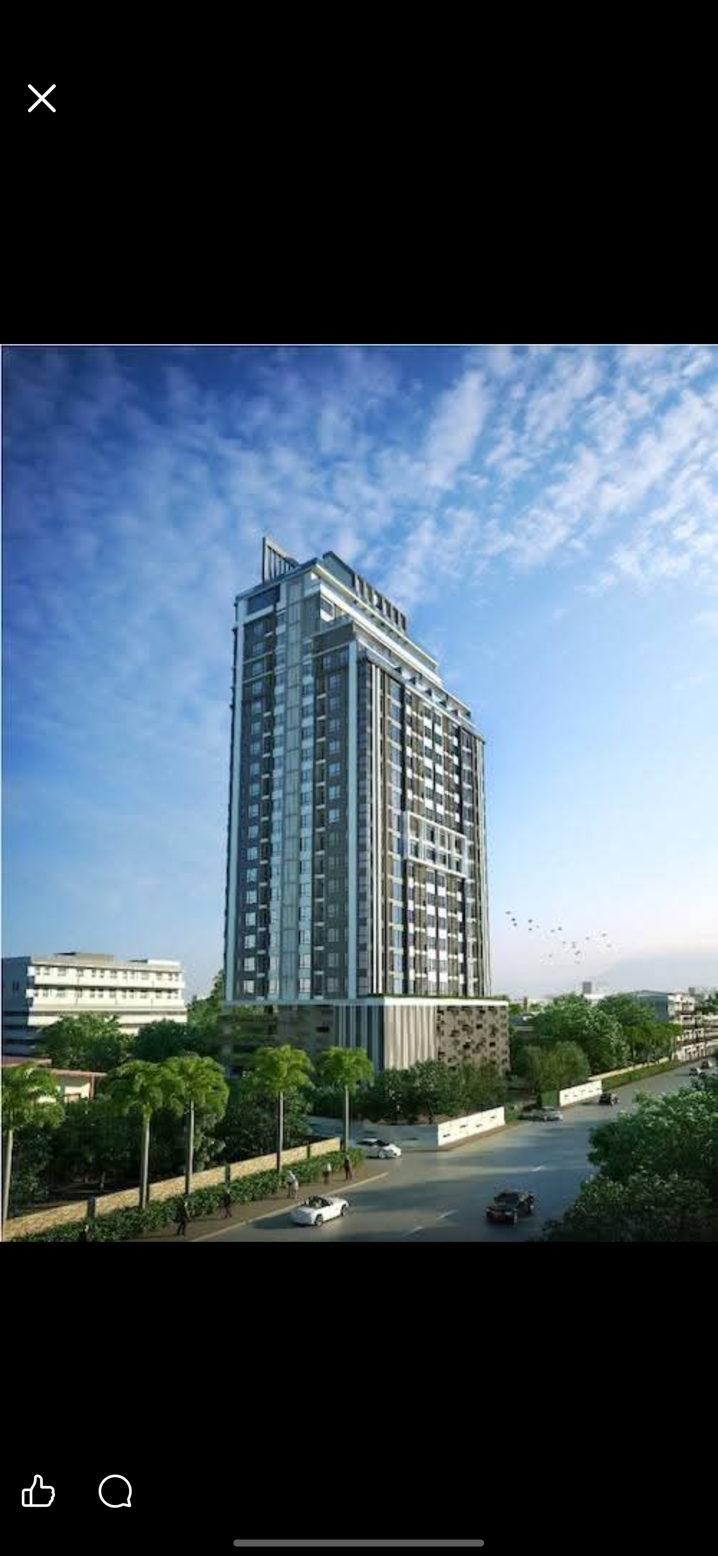 Condo for sale with tenant, next to BTS Bearing, KNB Knightbridge.