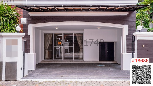 Townhome for rent, 4 and a half floors, Baan Rama 4, near MRT Lumpini Station. – รูปที่ 2