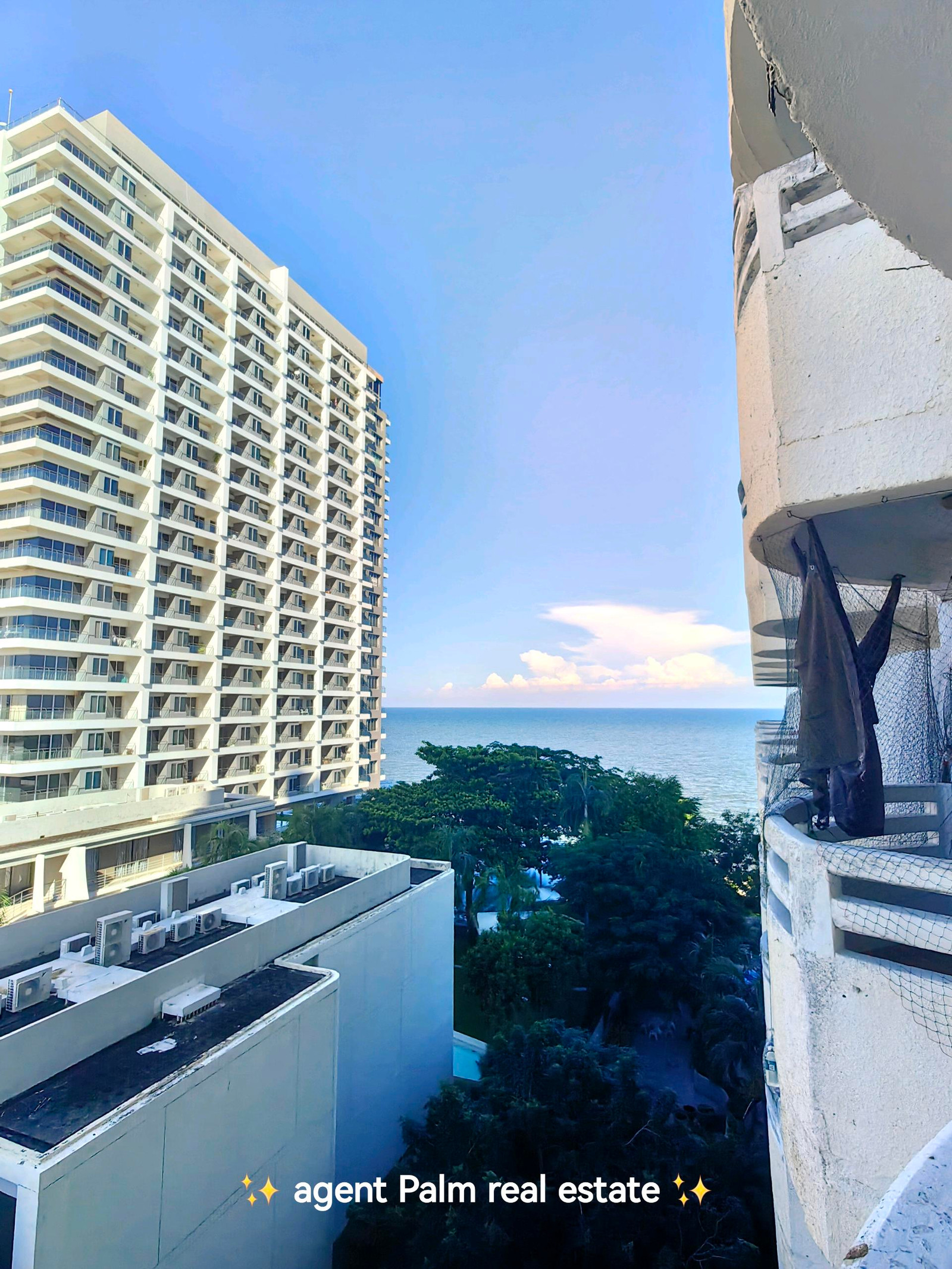 🏖️🌊 Condo next to the sea in Cha-am, real sea view on a budget of only 1.59 million baht❗ 🌊✨ 💥 Large room 37.41 sq m | 5th floor | Fully furnished and ready to move in 💥 – รูปที่ 2