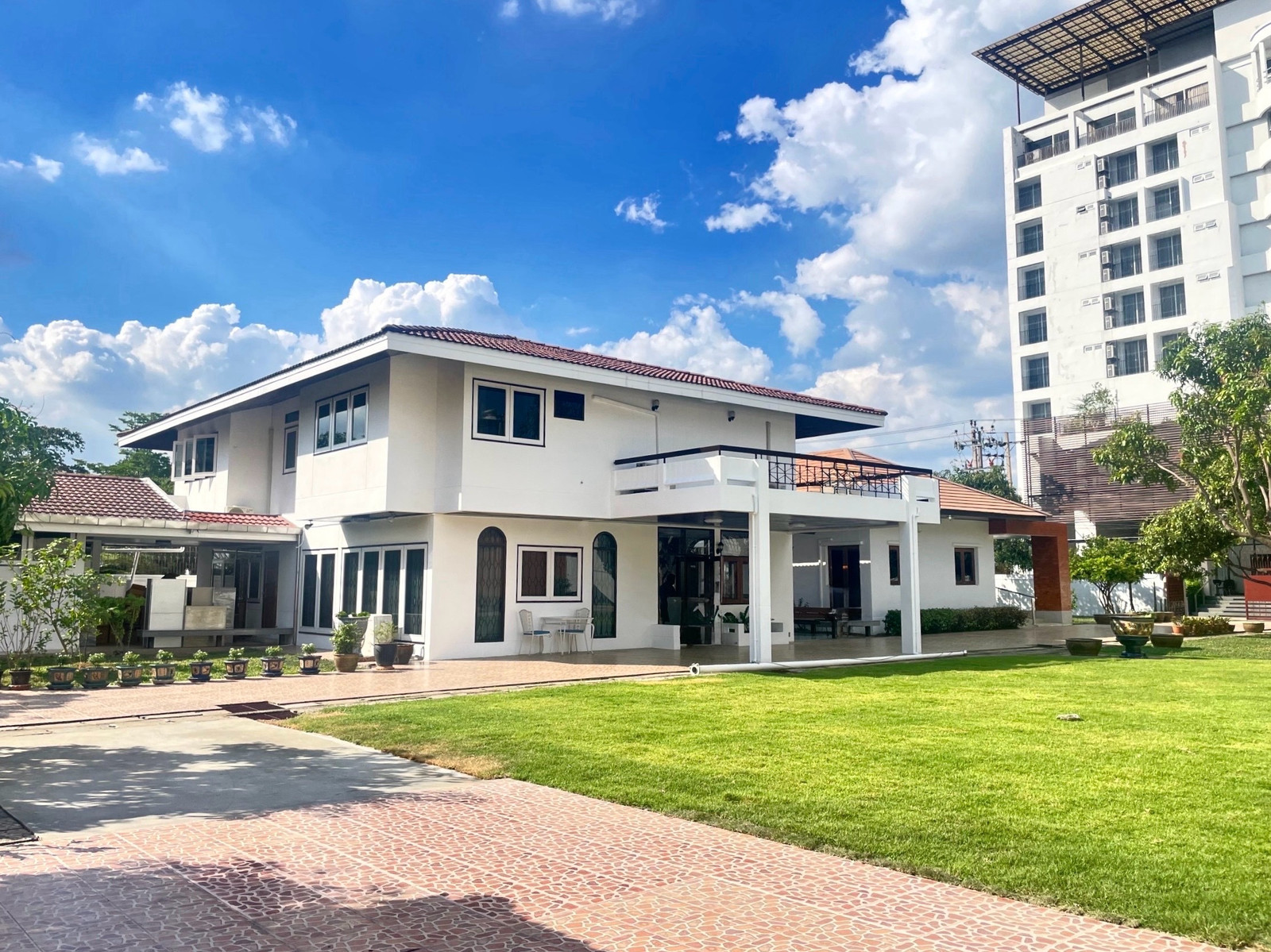 🟢 Single house for rent, Soi Sukhumvit 68, near BTS Udomsuk Station, just 3 minutes.