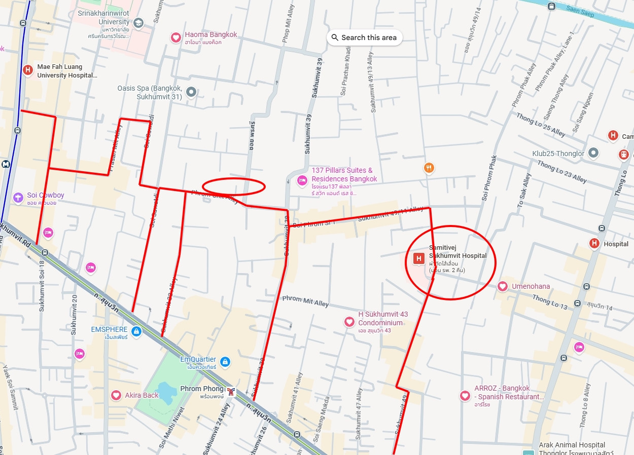 PRIME SUKHUMVIT DEVELOPMENT LAND For long-term lease 30 to 60 years