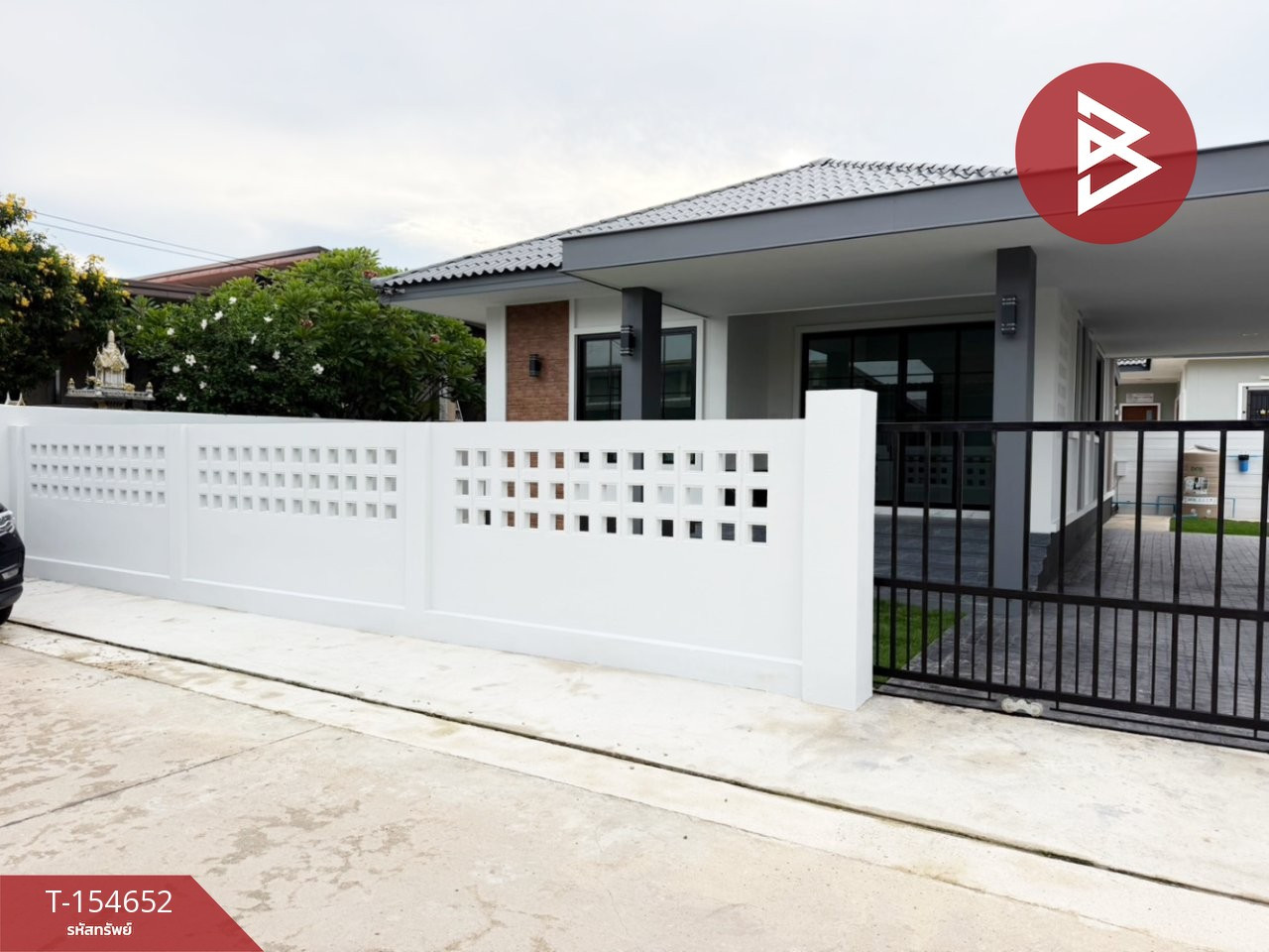Single-storey detached house for sale, area 61.1 sq m, Photharam, Ratchaburi. – รูปที่ 3