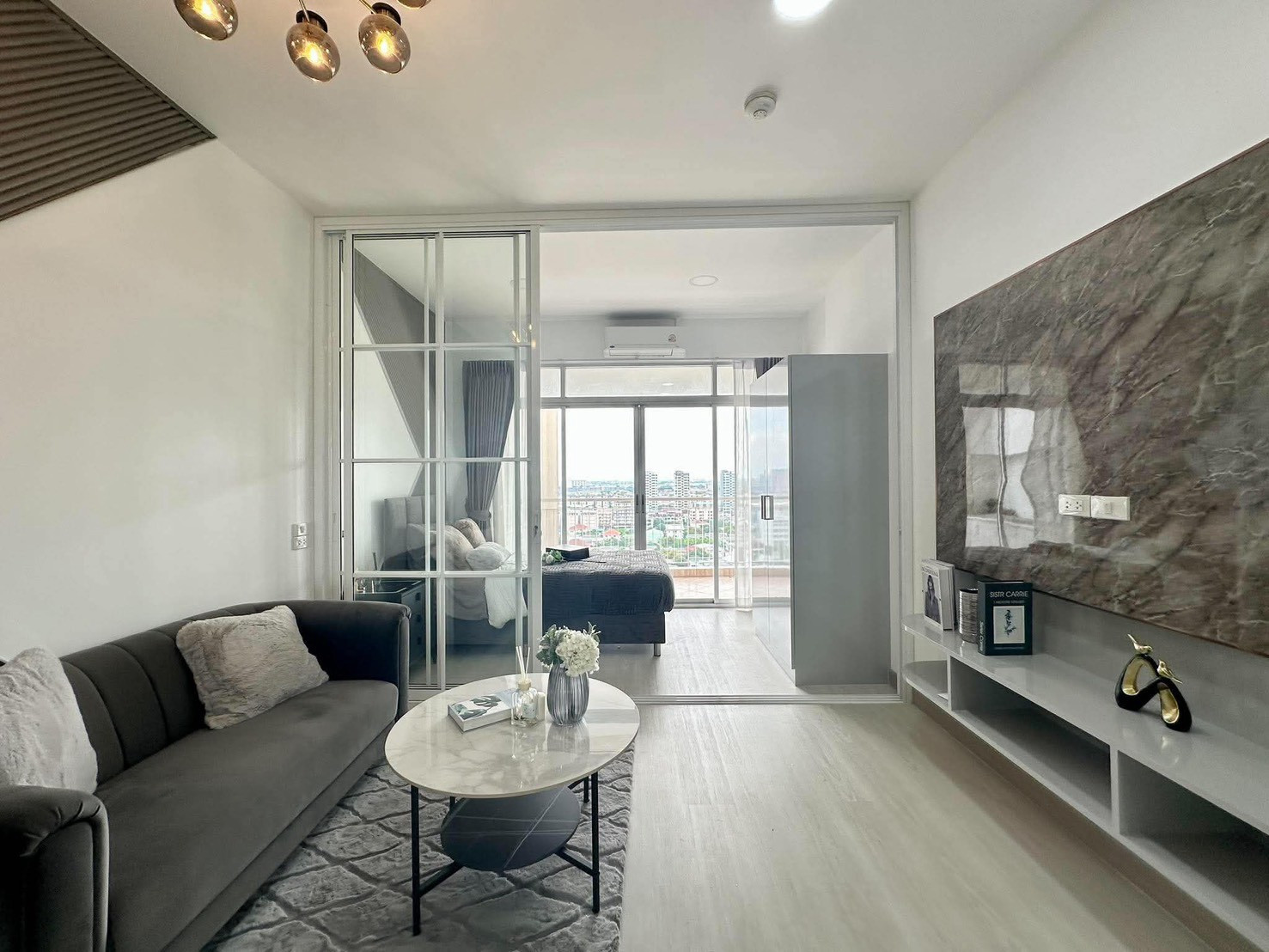ME2500762 Condo for sale, large room, 2 bedrooms, Corn Cob Condo, Ramkhamhaeng, ready to move in.