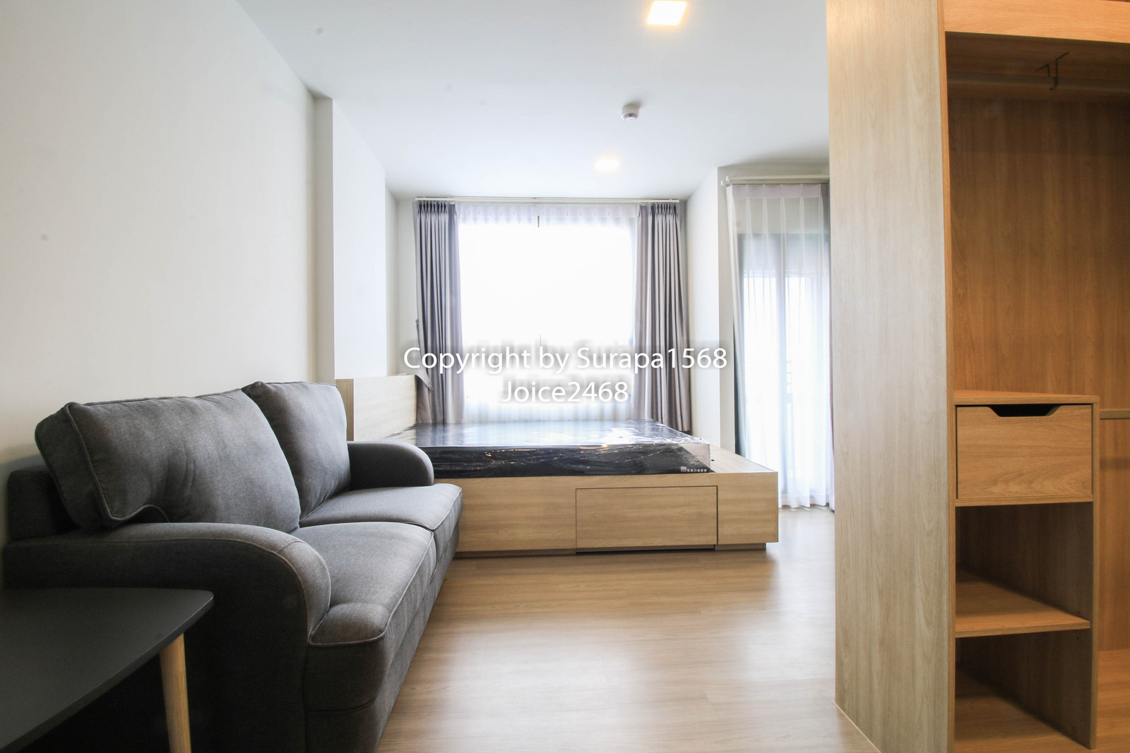 Condo for rent, The Move Bang Wa, Phetkasem, Kanlapaphruek, Sathorn, Bang Khae, fully furnished, ready to move in, studio room 24.5 sq m, 6th, 8th floor, new room, never lived in. Near MRT, BTS Bang Wa station. – รูปที่ 2