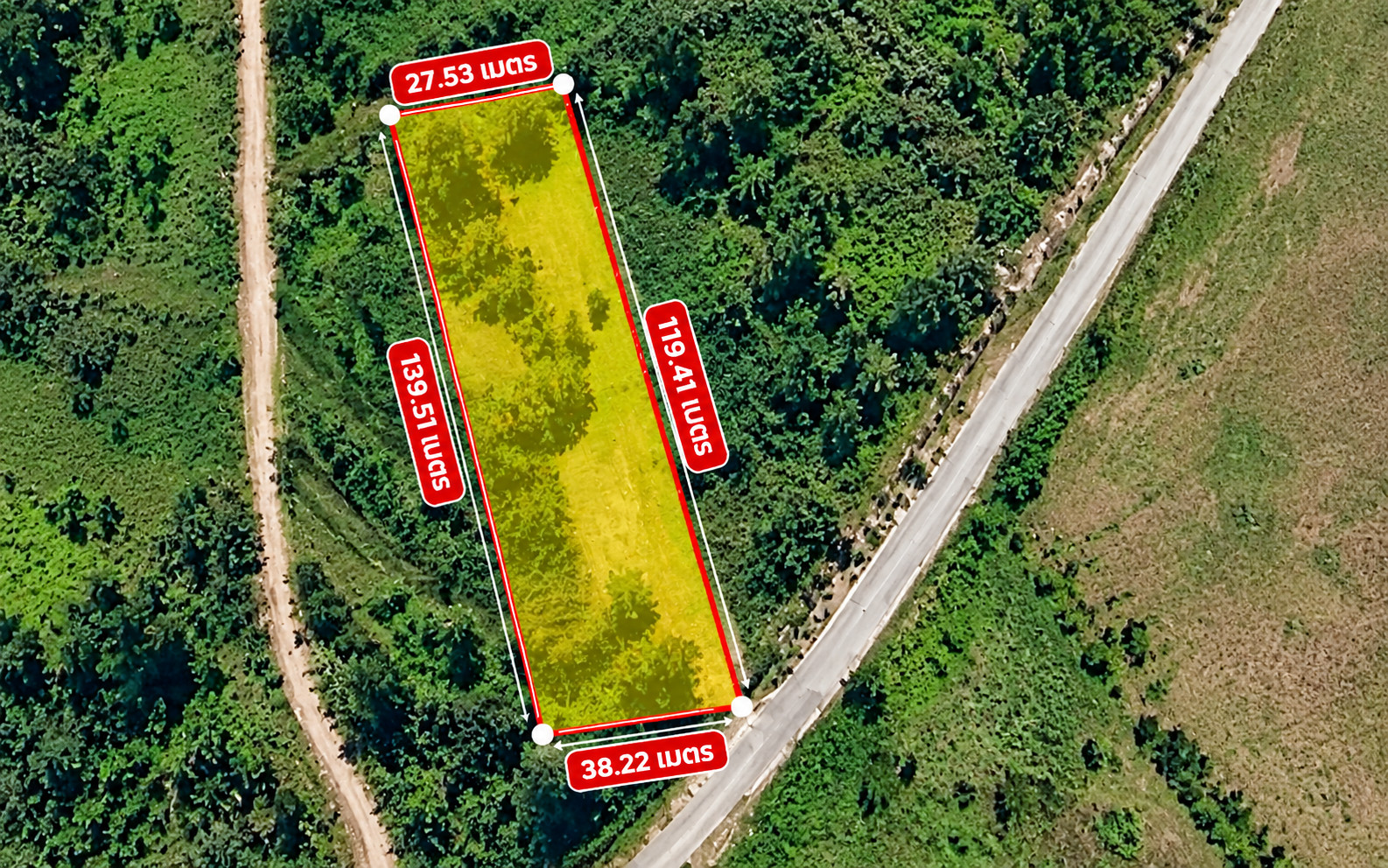 Land for sale in Thung Samo, Khao Kho, Phetchabun, over 2 rai, near Kirirom, luxury resort, prime location, pool villa investors.