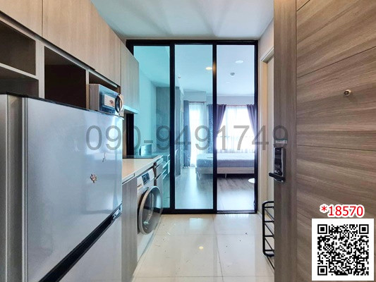 เช่า คอนโด KnightsBridge Collage รามคำแหง 1 ห้องนอน ชั้น 19 ใกล้ MRT หัวหมาก  – รูปที่ 3